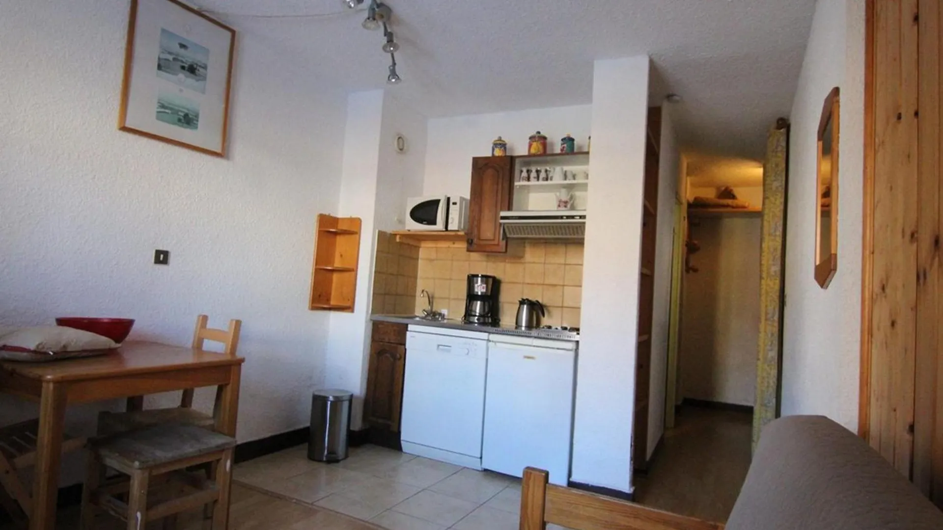 Appartement Cosy 2P, 6 Pers, Skis Aux Pieds, Balcon Sud-Ouest, Coeur De Station L'Alpe D'Huez - Fr-1-405-27 0*,  Fransa